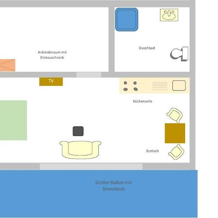 Appartements Fischerhus Glowe Kültér fotó