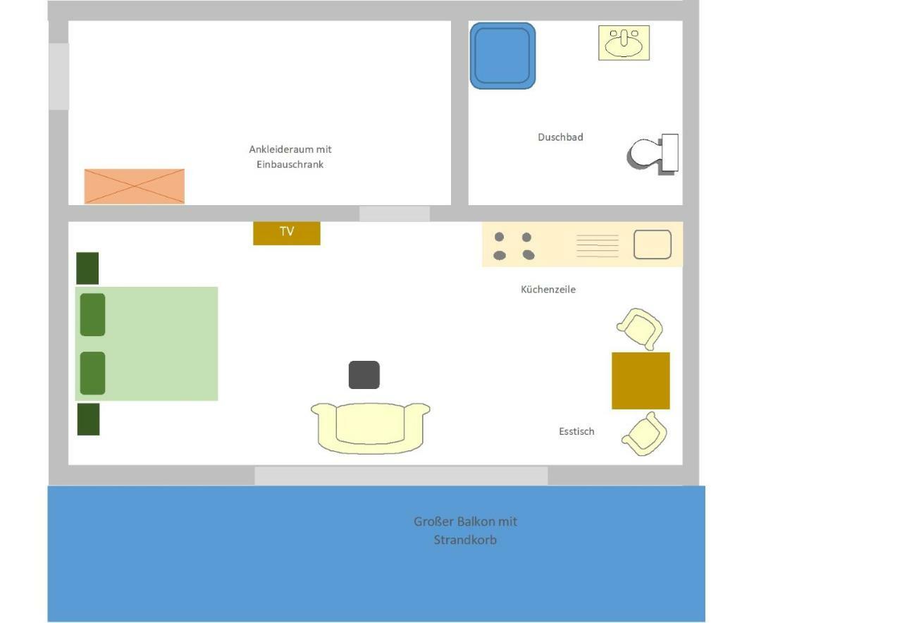 Appartements Fischerhus Glowe Kültér fotó